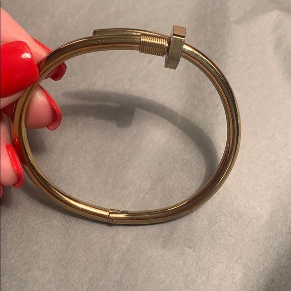 Gold Nail Bracelet - Picture 3 of 3